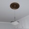 Ekena Millwork PVC Medallion (Canopies up to 11 1/2"), 19"OD x 3 1/2"ID x 1 1/2"P, Metallic Antique Brass CMP19TRCAB - alternate 7